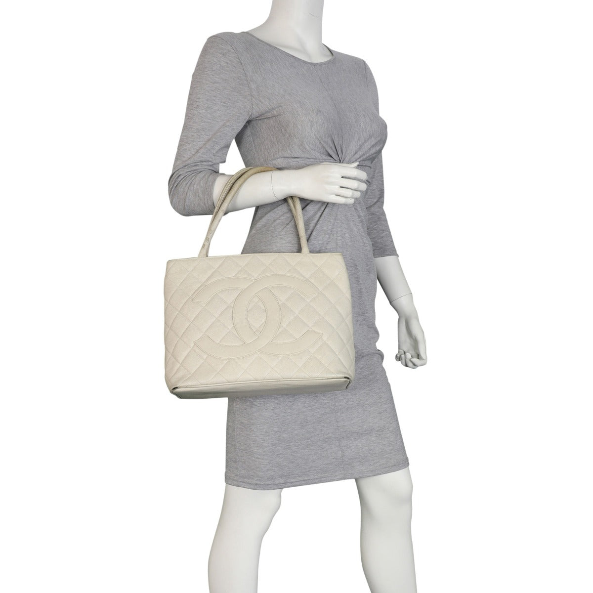 Chanel Medallion Tote | Off White
