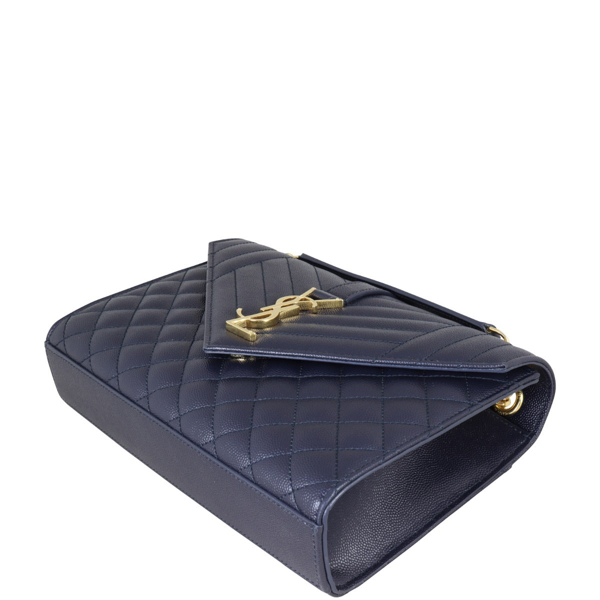 Saint Laurent Monogram Mix Matelasse Envelope Chain Bag Medium