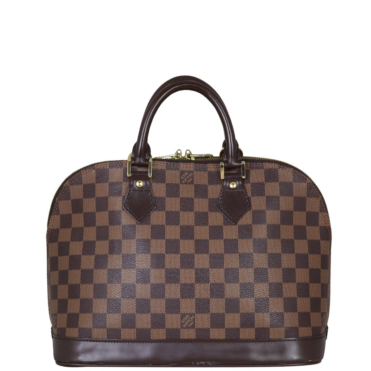 Louis Vuitton Alma PM Damier Ebene | Gold