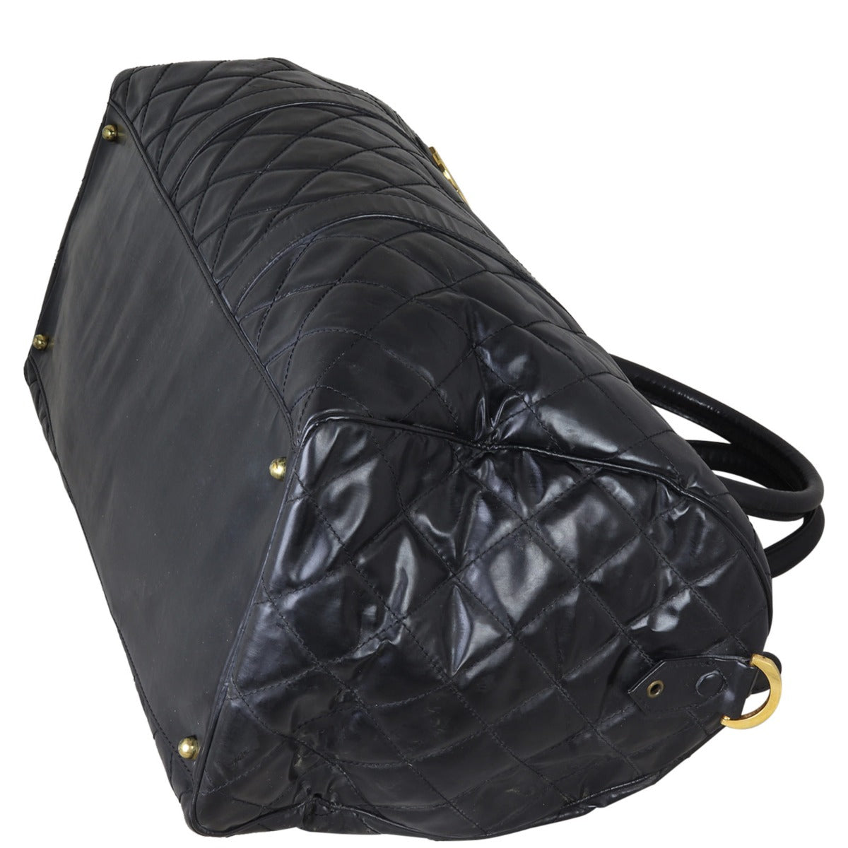 Chanel Vintage Quilted Duffle Bag