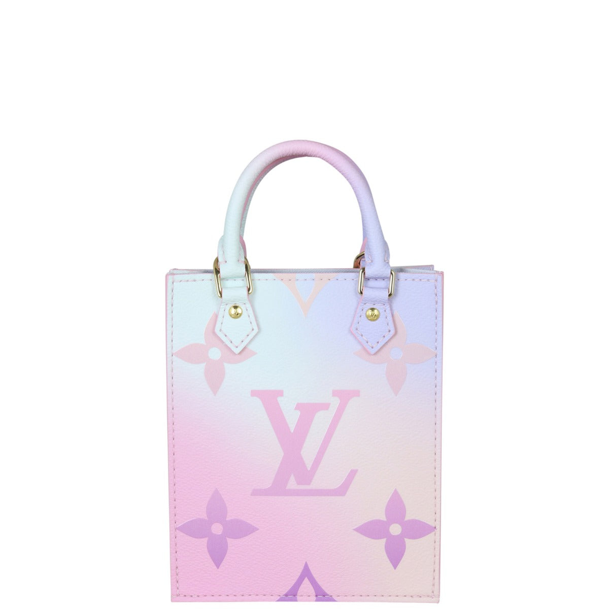 Louis Vuitton Petit Sac Plat Spring In The City Monogram Sunrise