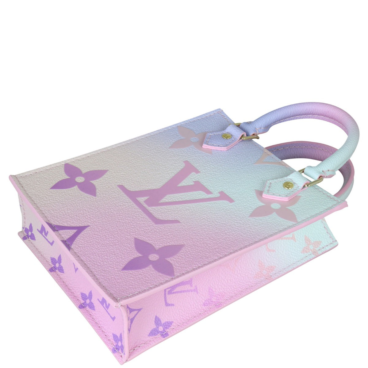 Louis Vuitton Petit Sac Plat Spring In The City Monogram Sunrise