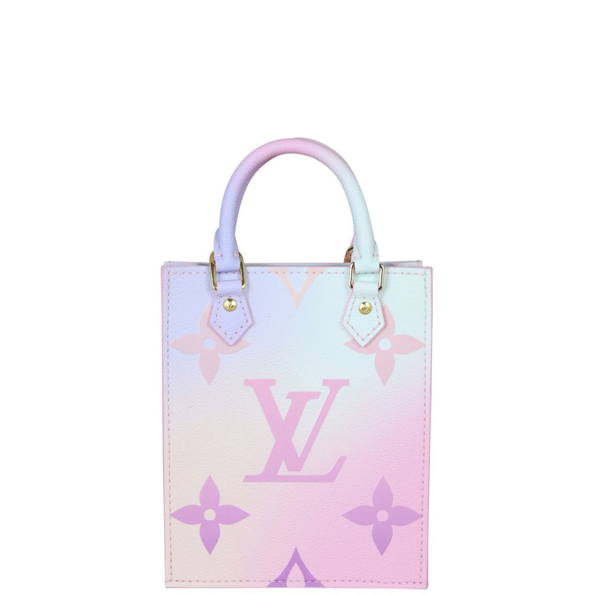 Louis Vuitton Petit Sac Plat Spring In The City Monogram Sunrise