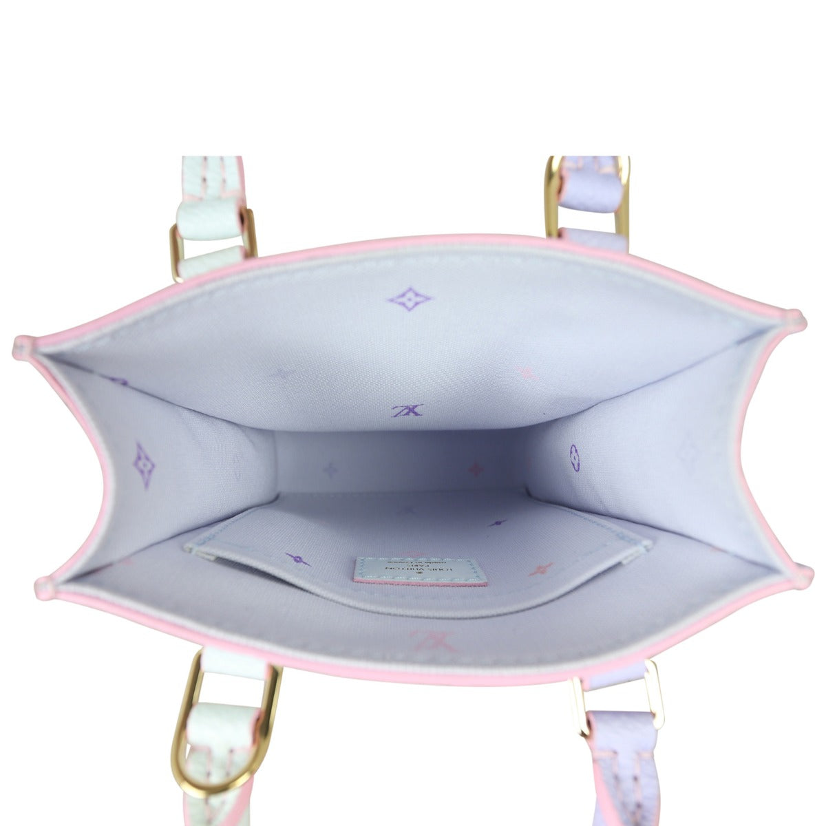 Louis Vuitton Petit Sac Plat Spring In The City Monogram Sunrise