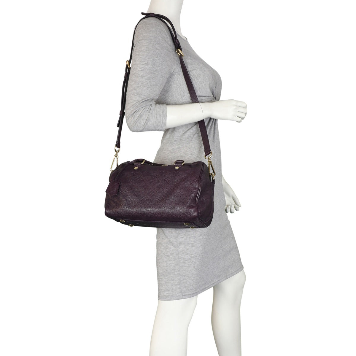 Louis Vuitton Speedy 25 Bandouliere Monogram Empreinte