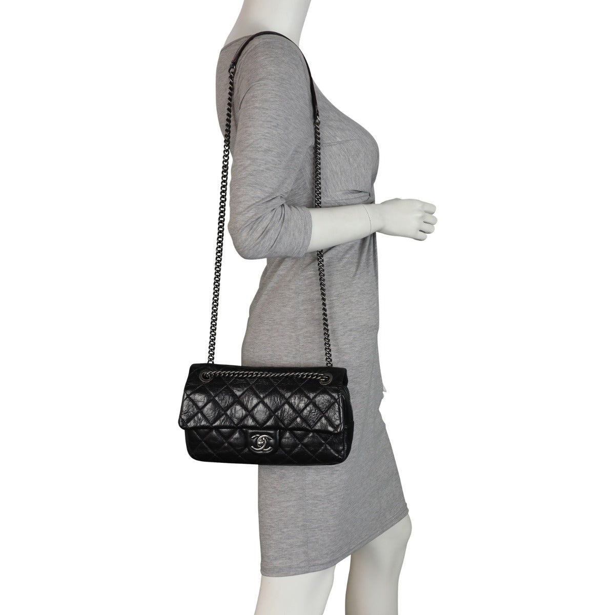 Chanel CC Duo Colour Flap Bag