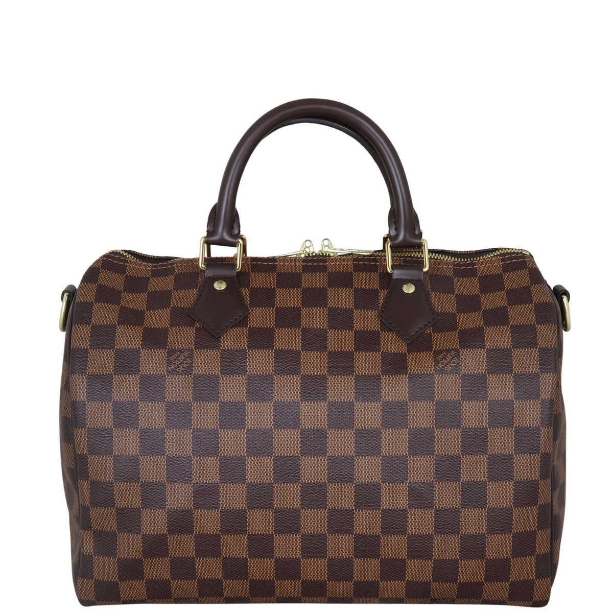 Louis Vuitton Speedy 30 Bandouliere Damier Ebene