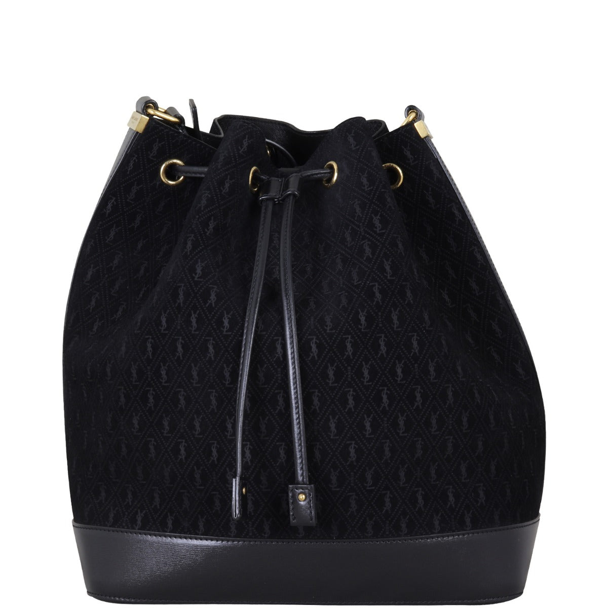 Saint Laurent All Over Bucket Bag Monogram