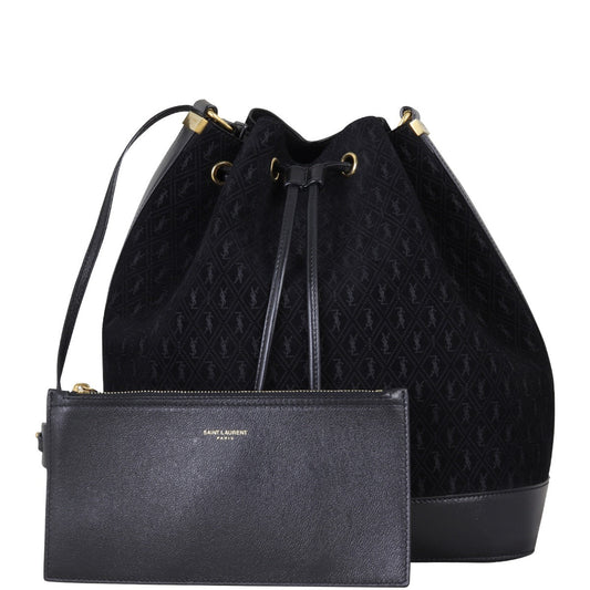 Saint Laurent All Over Bucket Bag Monogram