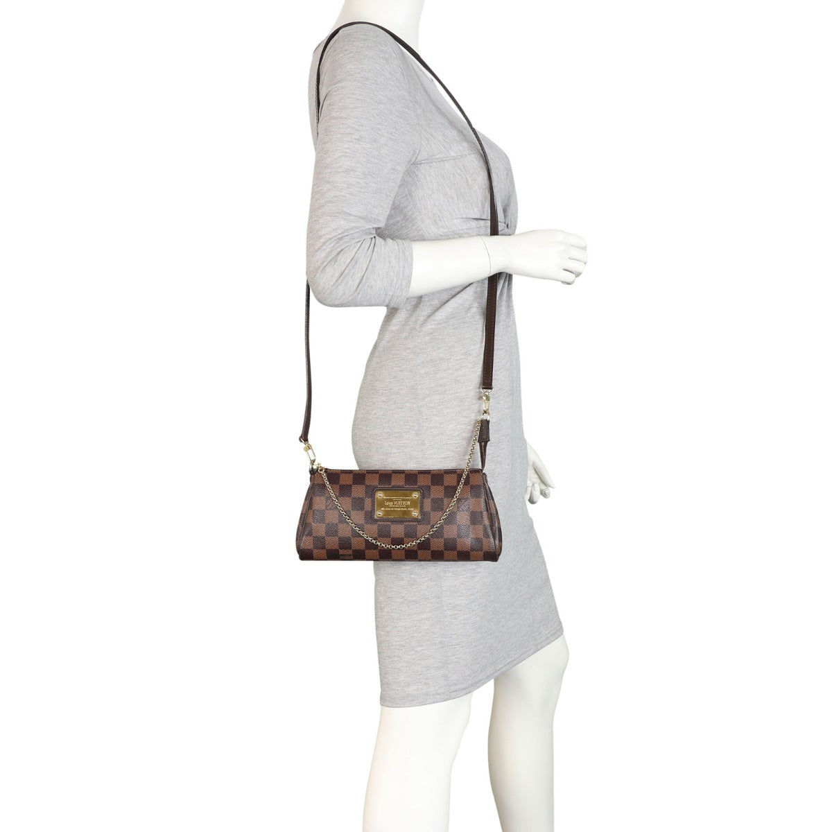 Louis Vuitton Eva Pochette Damier Ebene