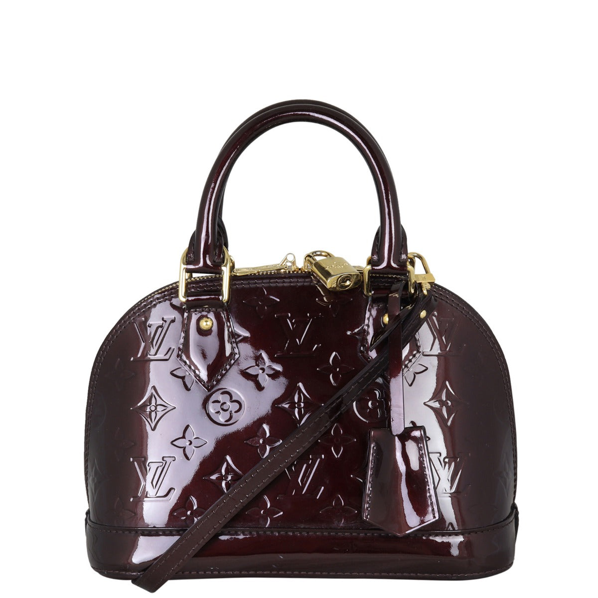 Louis Vuitton Alma BB Monogram Vernis | Patent Leather