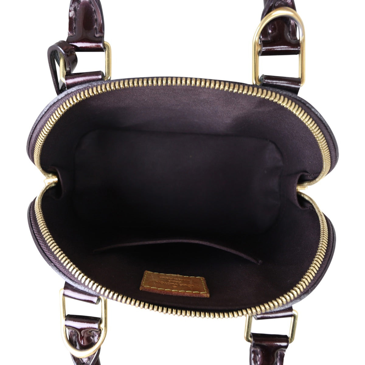 Louis Vuitton Alma BB Monogram Vernis | Patent Leather