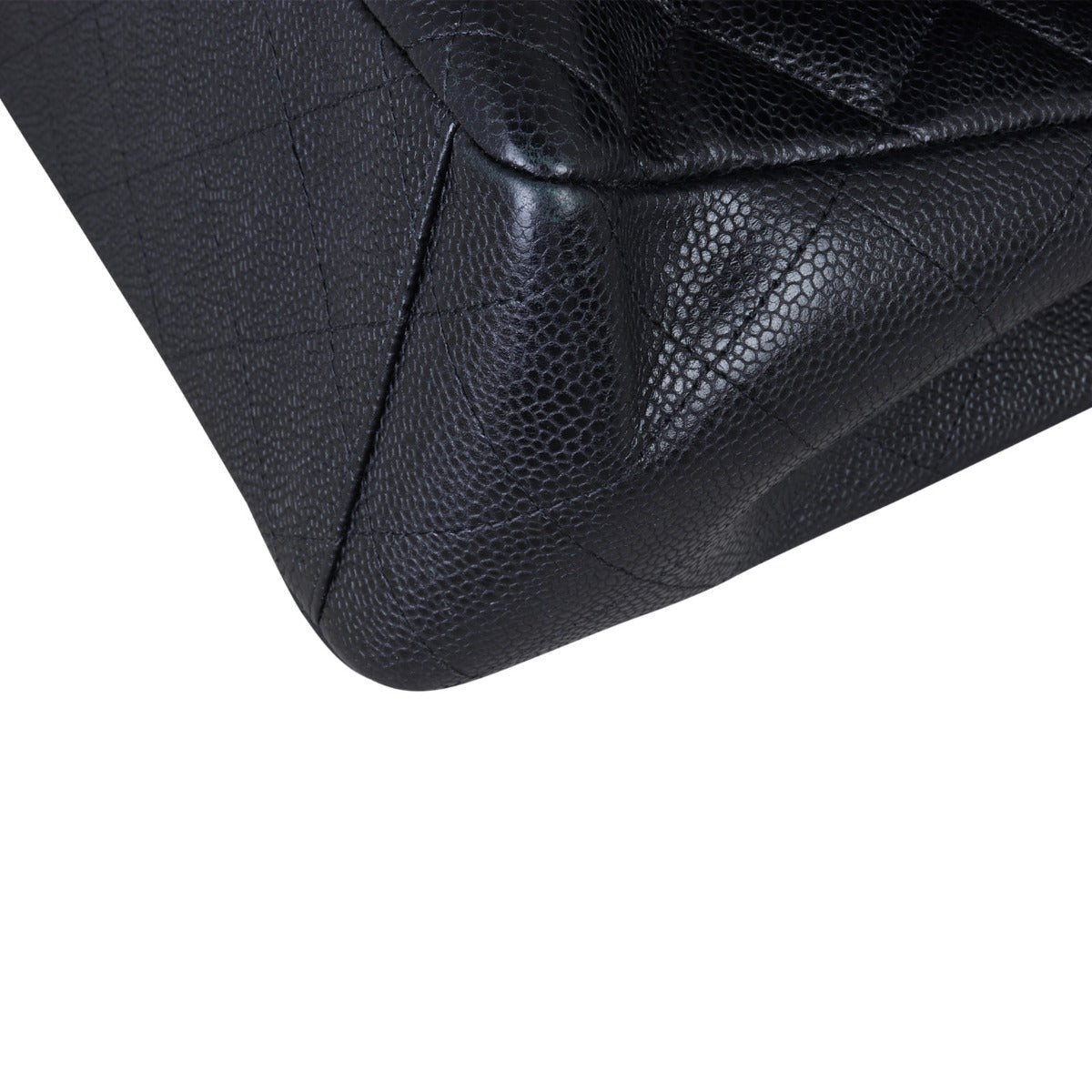 Chanel Classic Double Flap Maxi | Black Silver Hardware