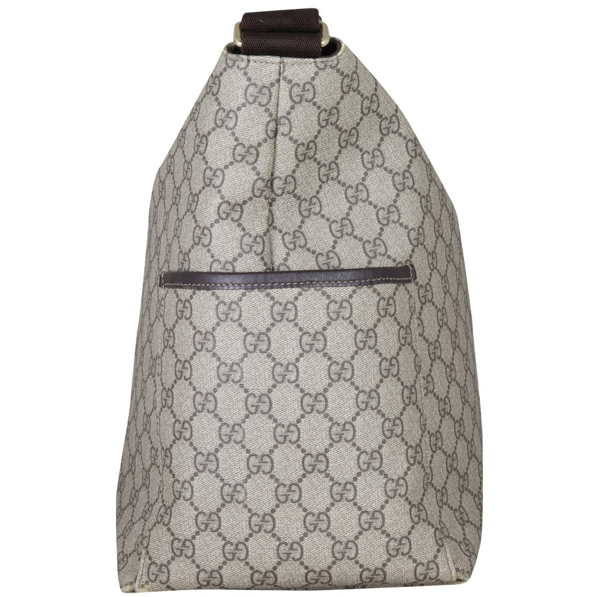 Gucci GG Supreme Side Pocket Messenger Bag
