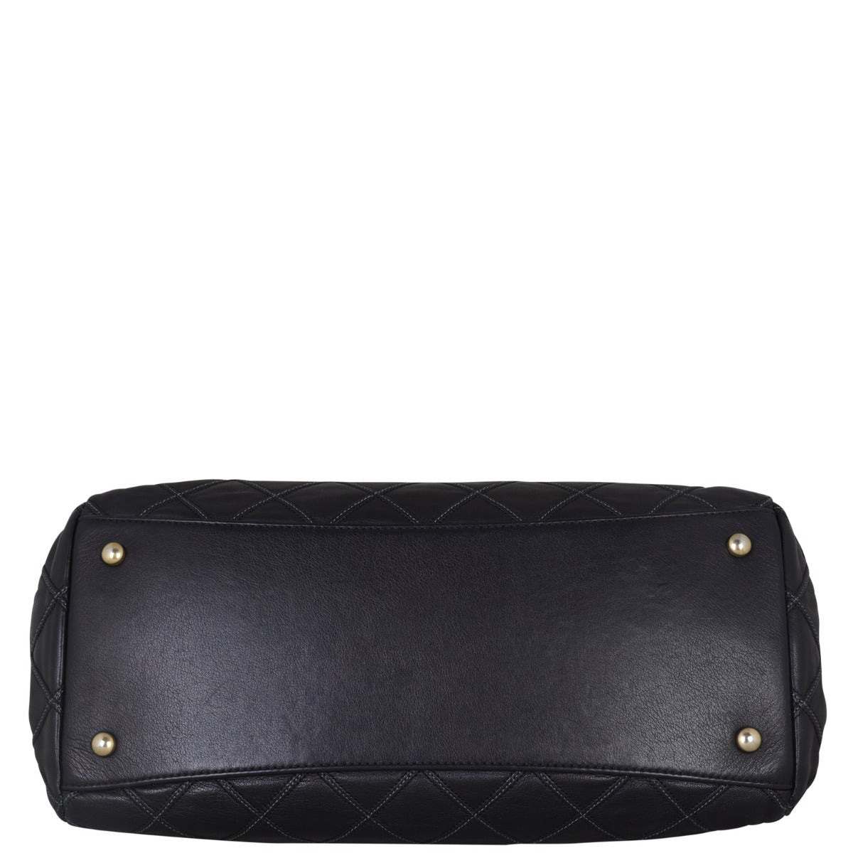 Chanel CC Quilted Tote | Black