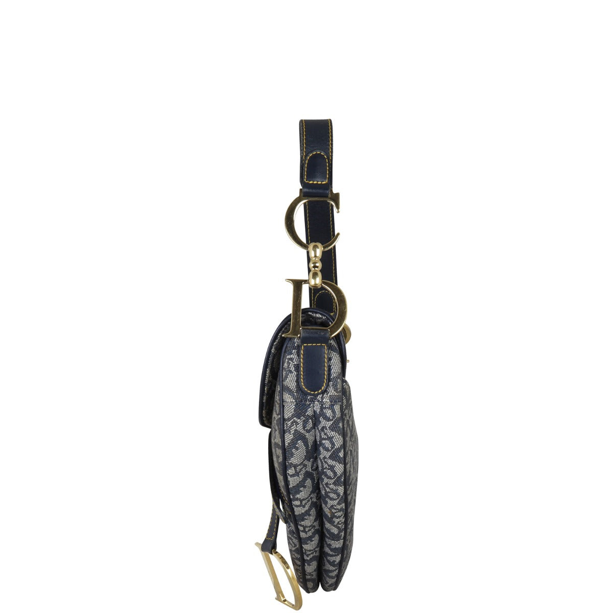 Dior Vintage Saddle Bag Oblique