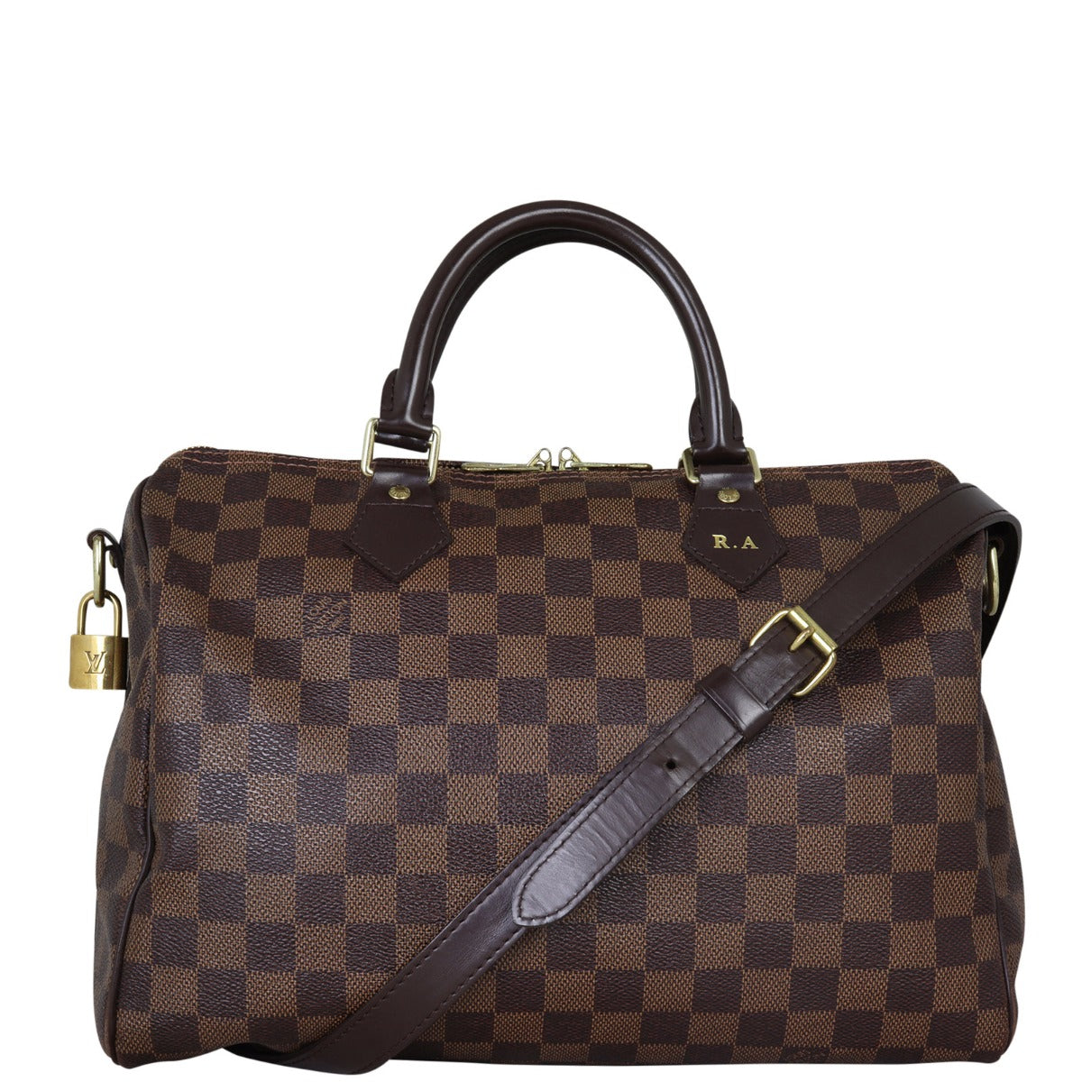 Louis Vuitton Speedy 30 Bandouliere Damier Ebene