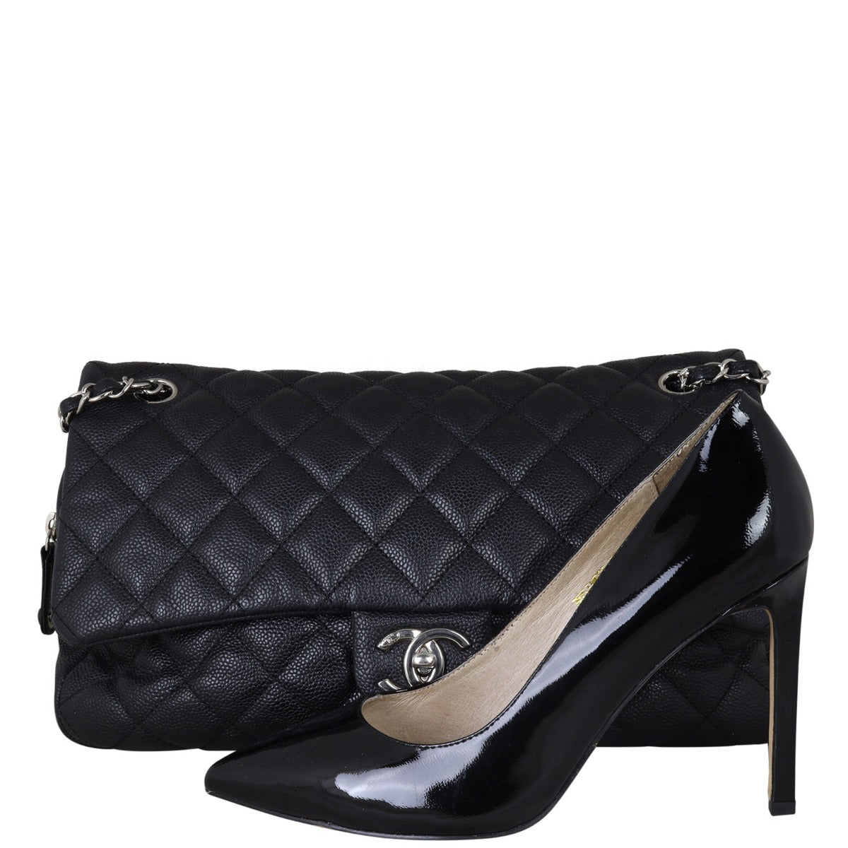 Chanel Easy Flap Bag Jumbo | Black