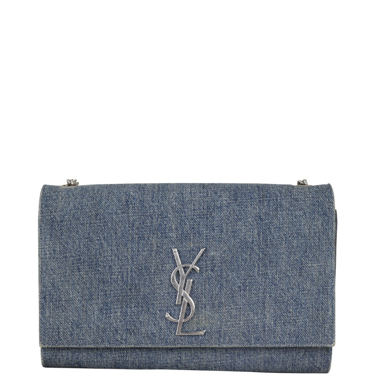 Saint Laurent Kate Chain Bag Medium Denim
