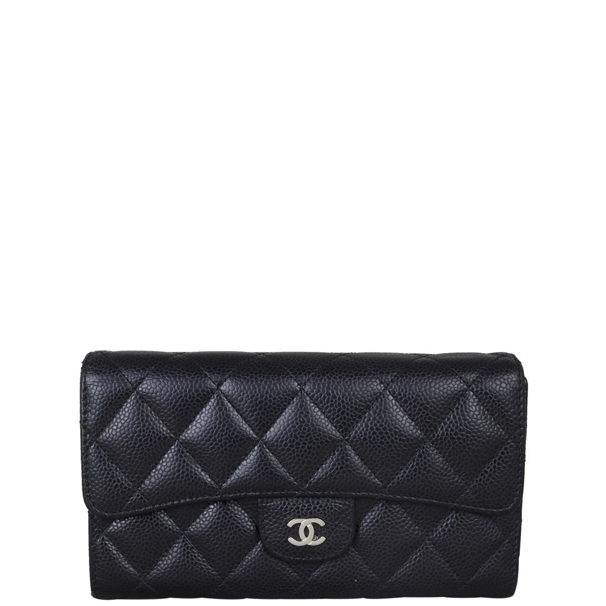 Chanel Classic Flap Long Wallet | Black SHW