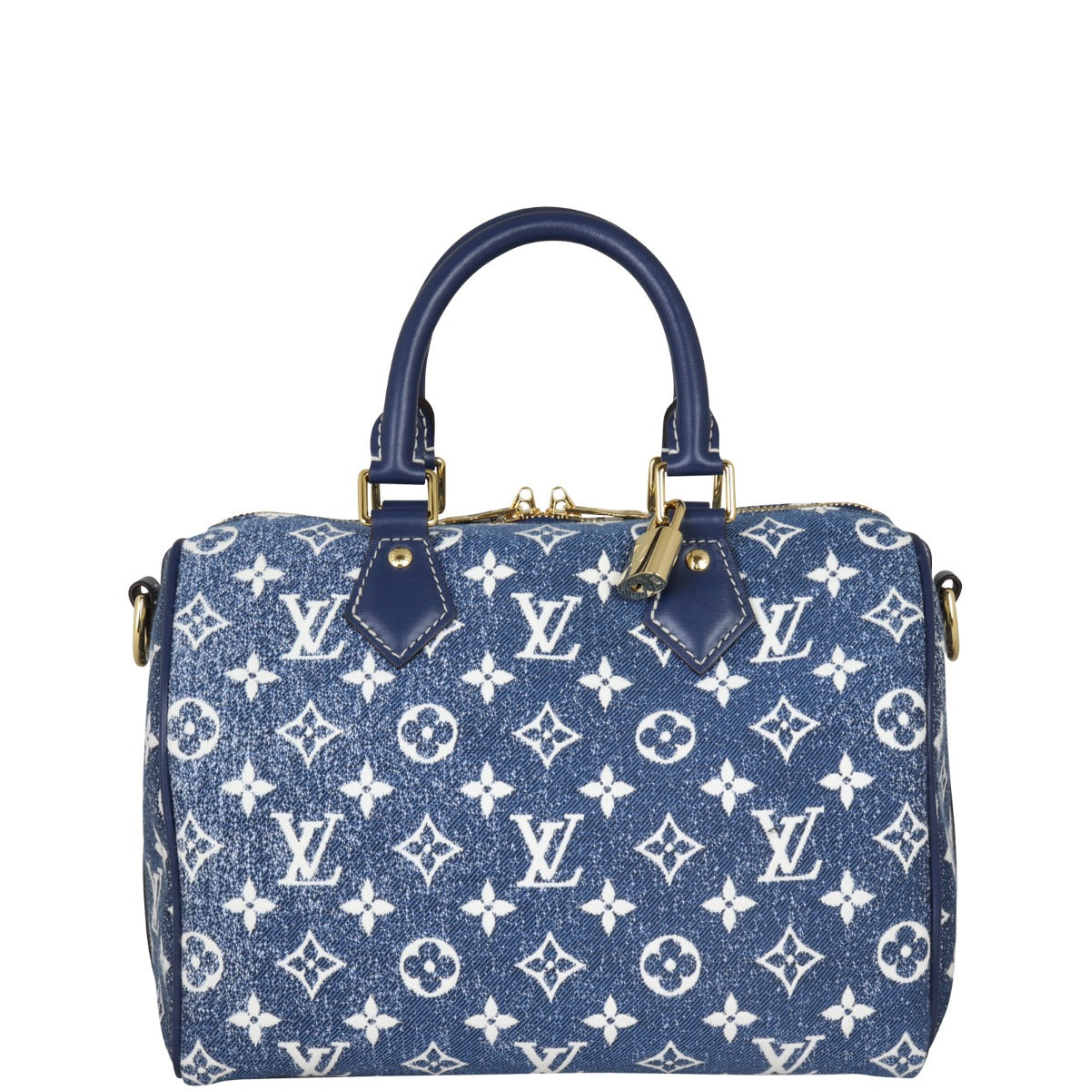 Louis Vuitton Speedy 25 Bandouliere Monogram Denim