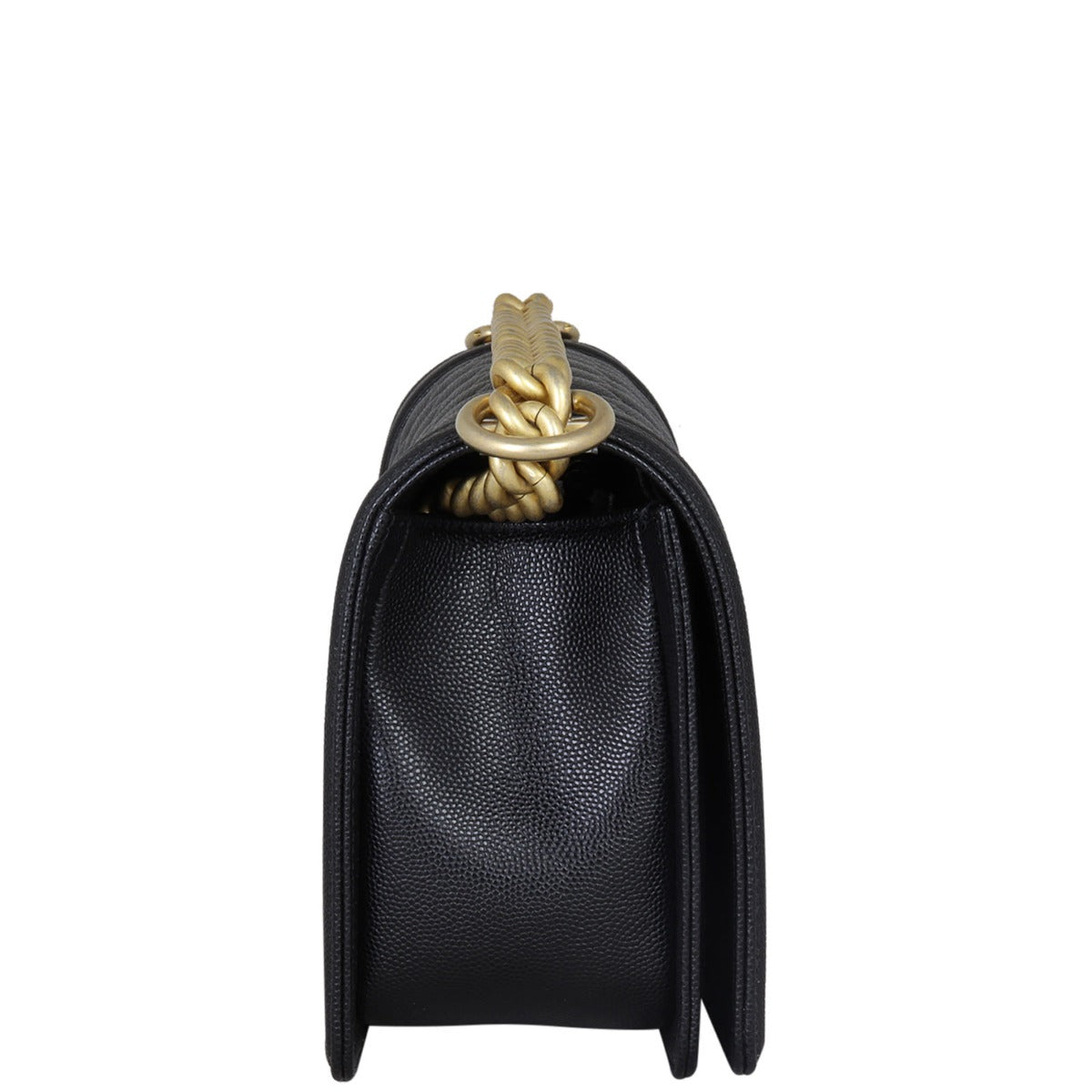 Chanel Boy Old Medium | Black 28 Series