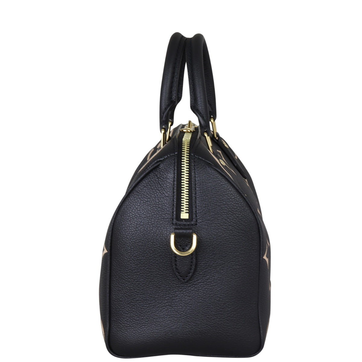 Louis Vuitton Speedy 25 Bandouliere Monogram Empreinte Giant Bicolour