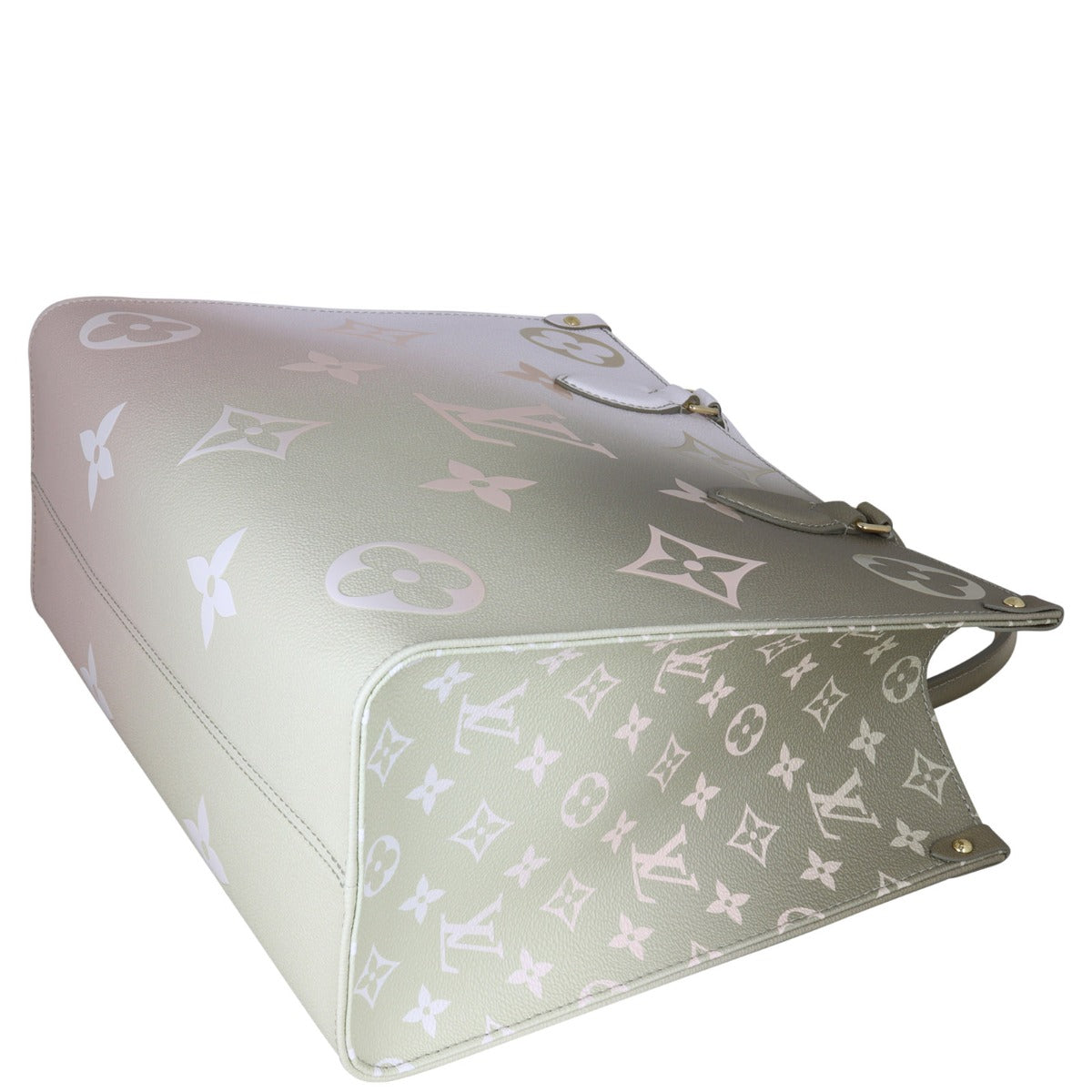 Louis Vuitton OnTheGo MM Sunset Khaki Monogram Giant