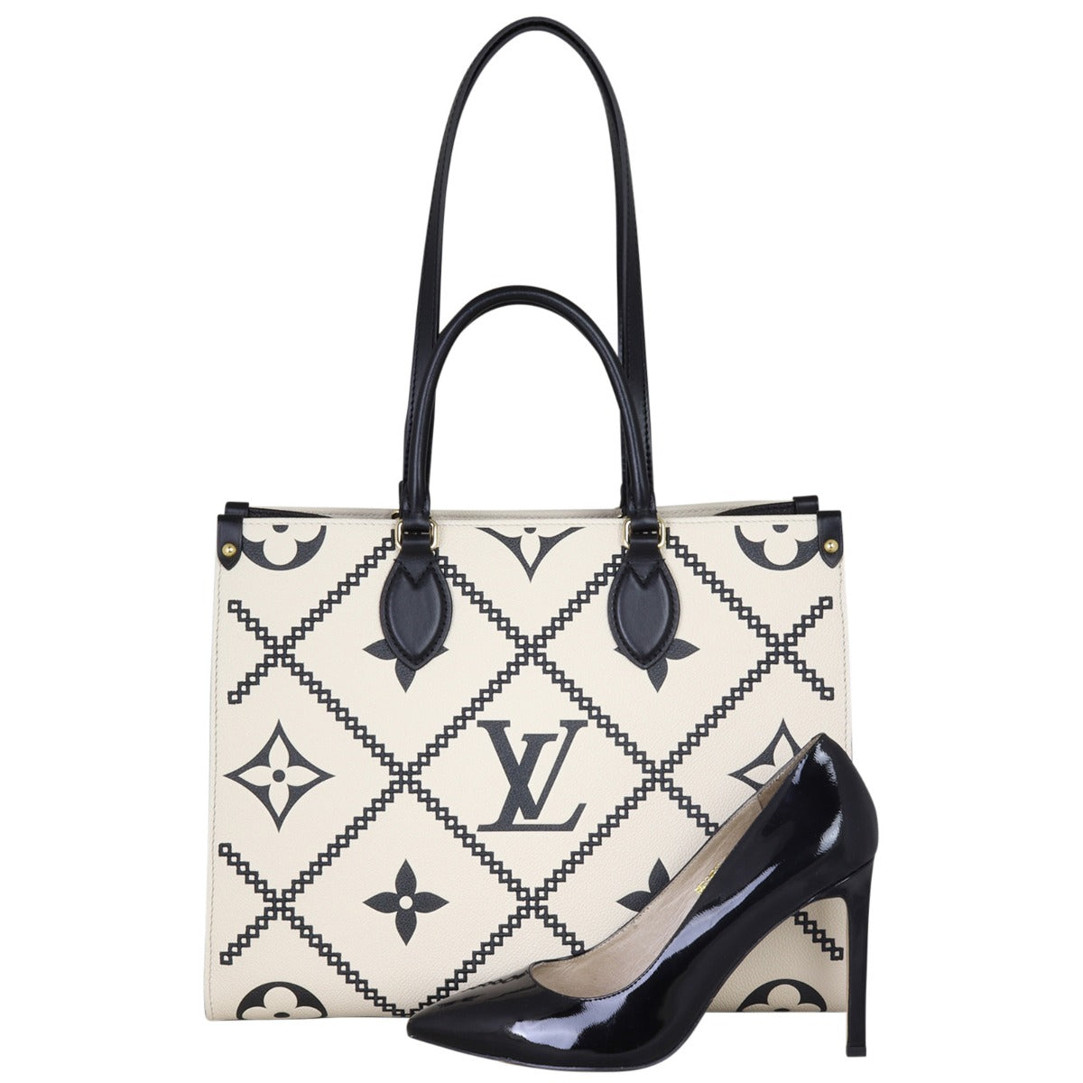 Louis Vuitton OnTheGo MM Monogram Empreinte Broderies