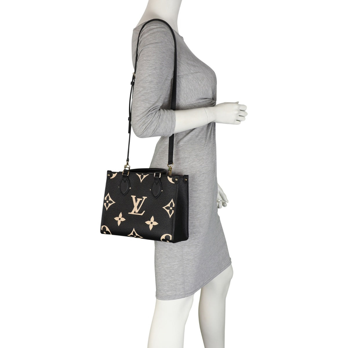 Louis Vuitton OnTheGo PM Monogram Empreinte Giant Bicolour