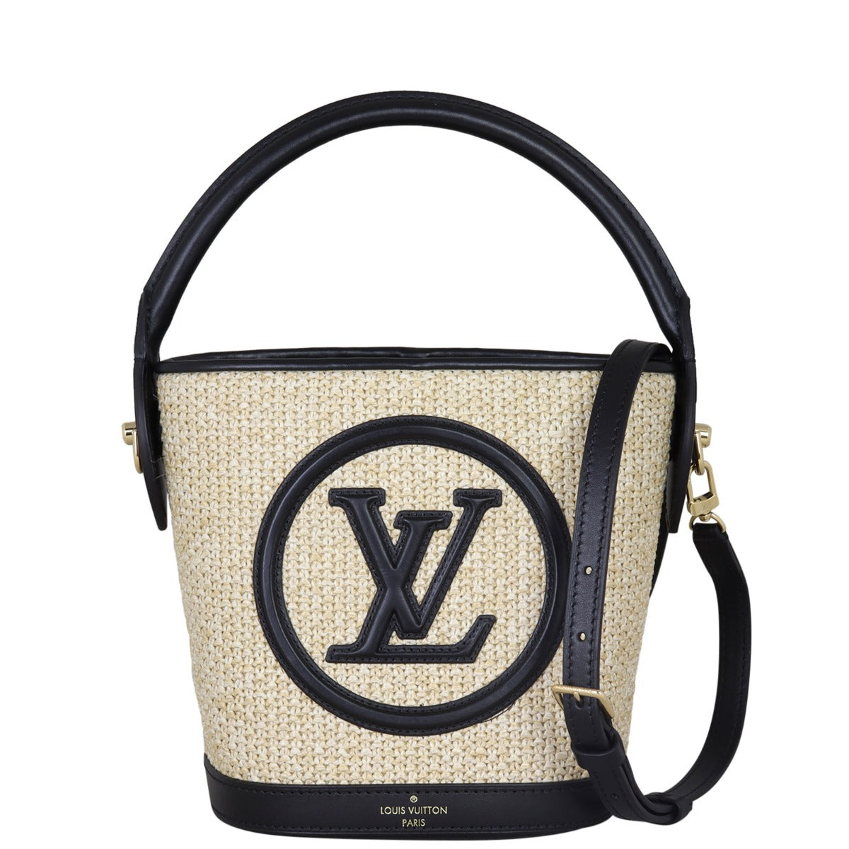 Louis Vuitton Petit Bucket Knitted Raffia