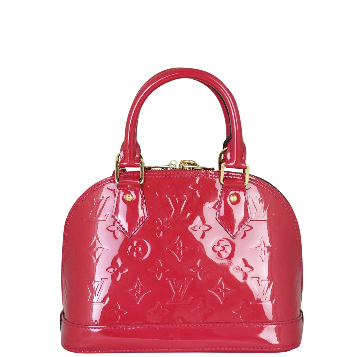 Louis Vuitton Alma BB Monogram Vernis | Indian Rose Pink