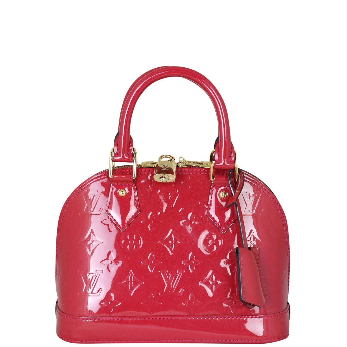 Louis Vuitton Alma BB Monogram Vernis | Indian Rose Pink