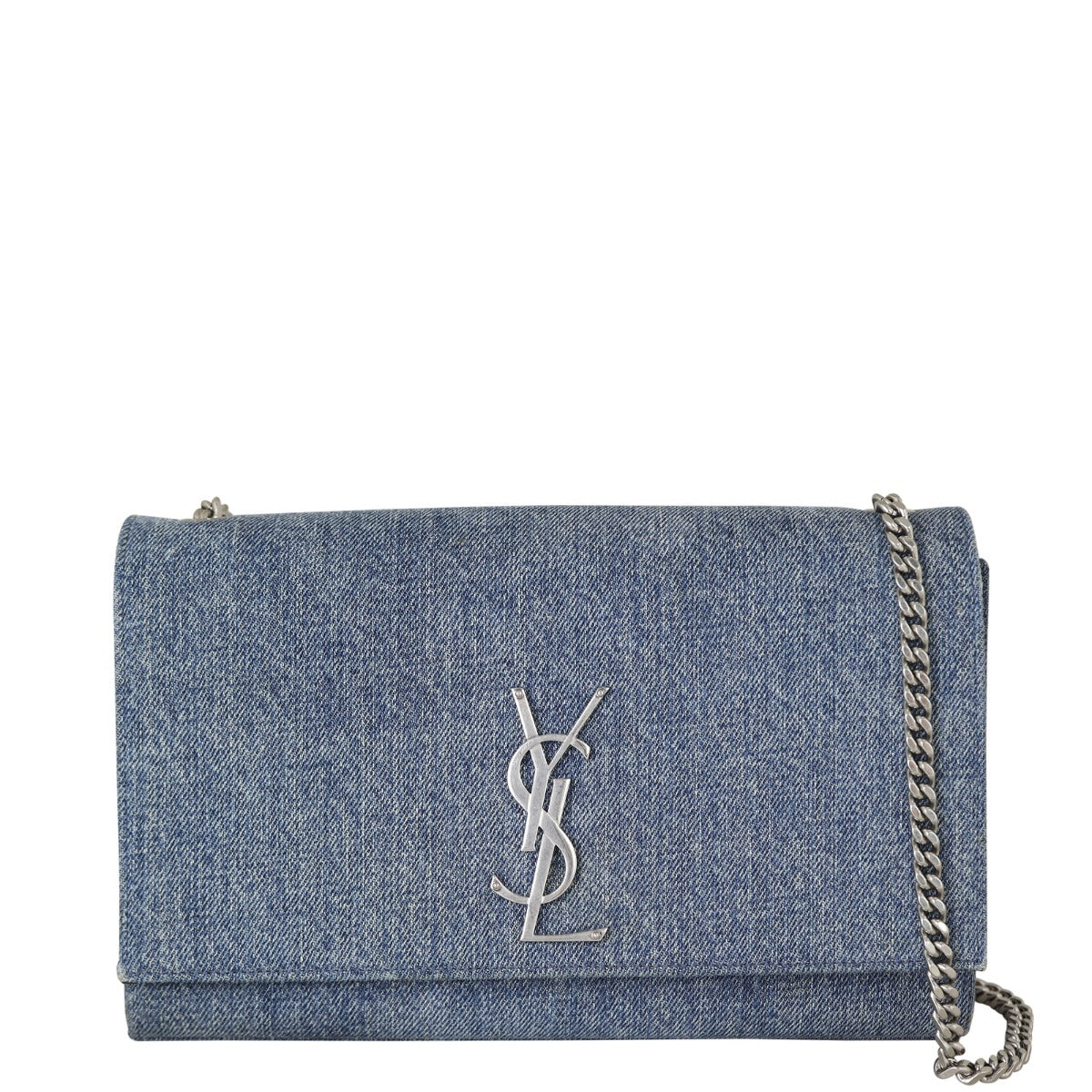 Saint Laurent Kate Chain Bag Medium Denim