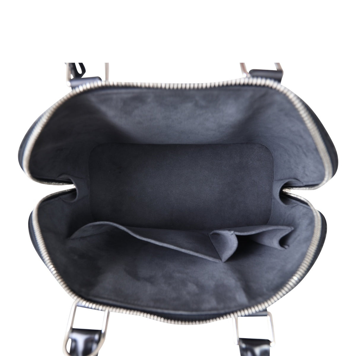 Louis Vuitton Alma PM Epi with Strap | Black Silver Hardware