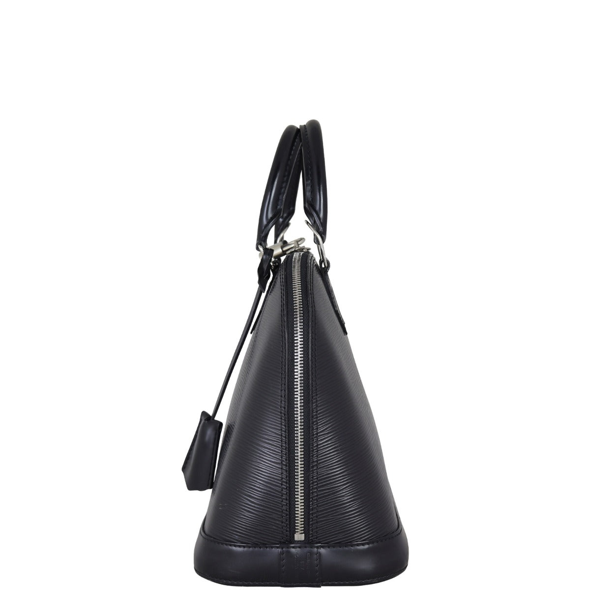 Louis Vuitton Alma PM Epi with Strap | Black Silver Hardware