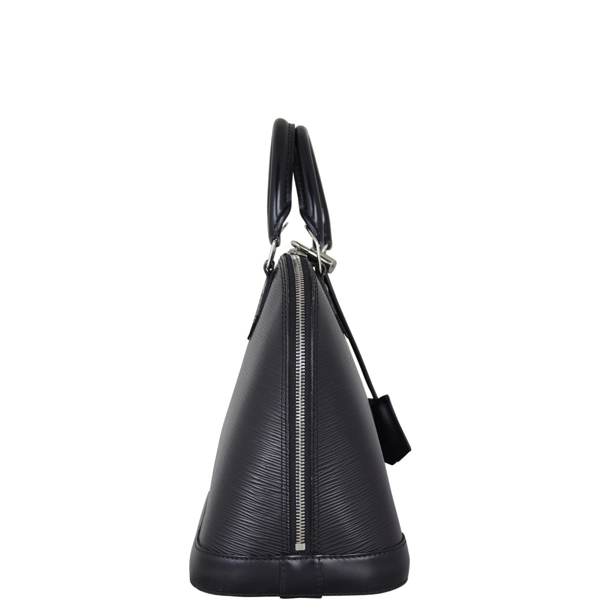 Louis Vuitton Alma PM Epi with Strap | Black Silver Hardware
