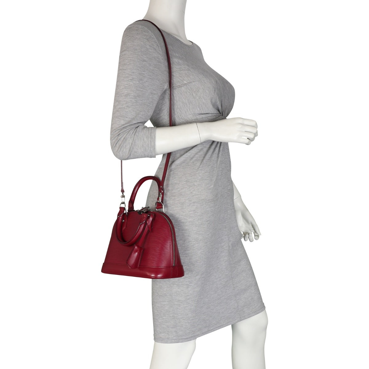 Louis Vuitton Alma BB Epi | Raspberry Red