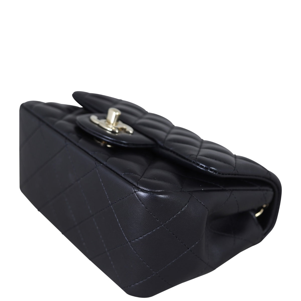 Chanel Classic Flap Mini Square | Black Lambskin GHW
