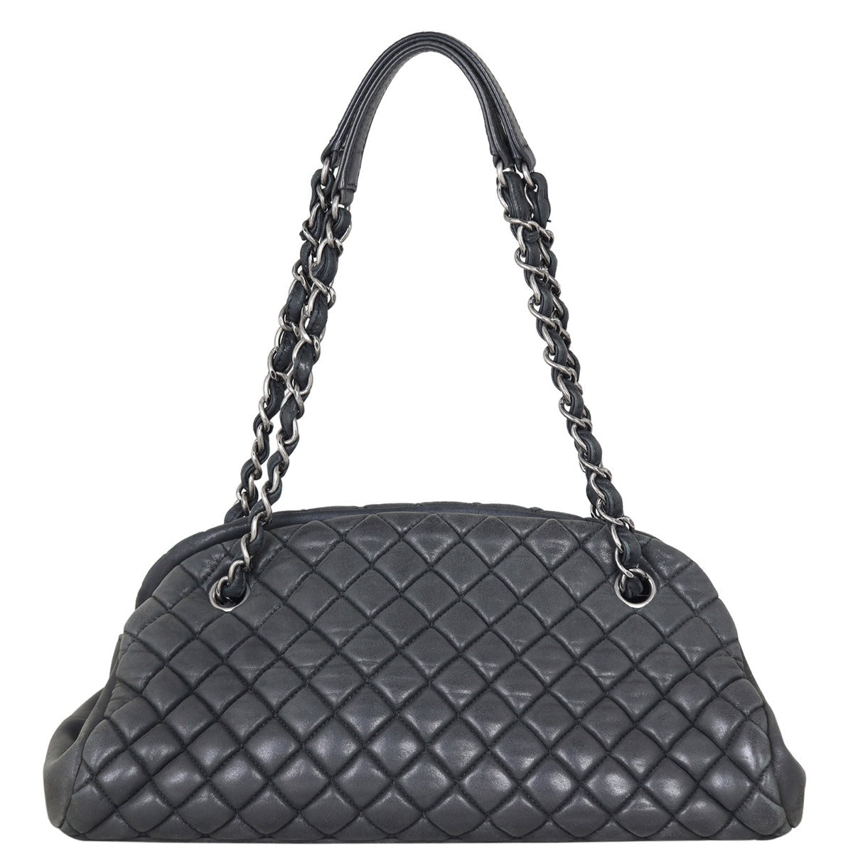 Chanel Just Mademoiselle Bowler Bag Medium | Lambskin