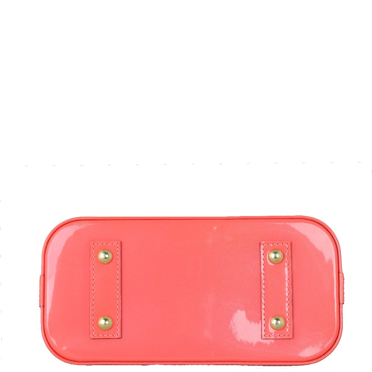 Louis Vuitton Alma BB Monogram Vernis | Coral Pink