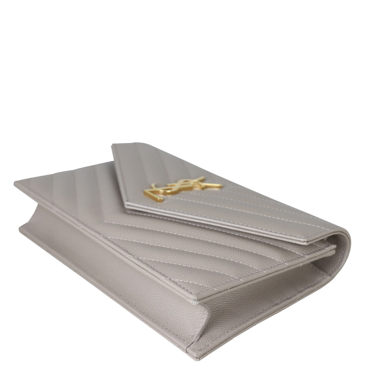 Saint Laurent Cassandre Envelope Chain Wallet