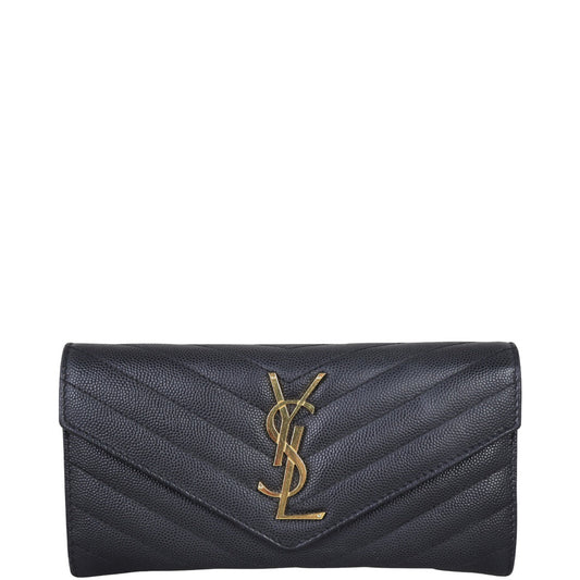 Saint Laurent Cassandre Large Flap Wallet