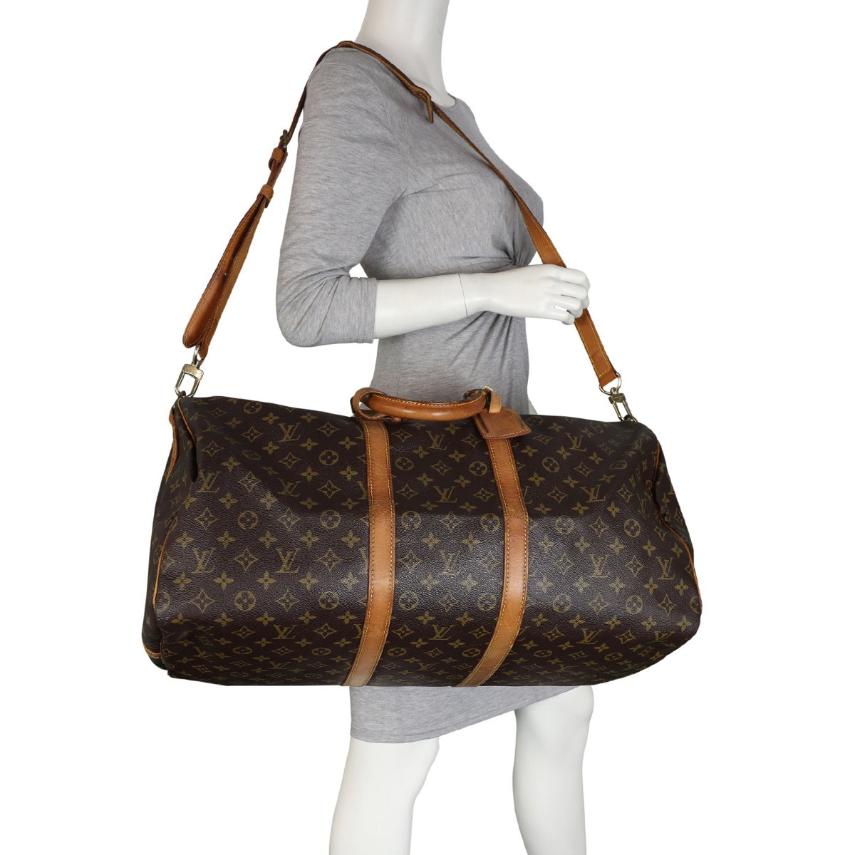 Louis Vuitton Keepall 55 Bandouliere Monogram