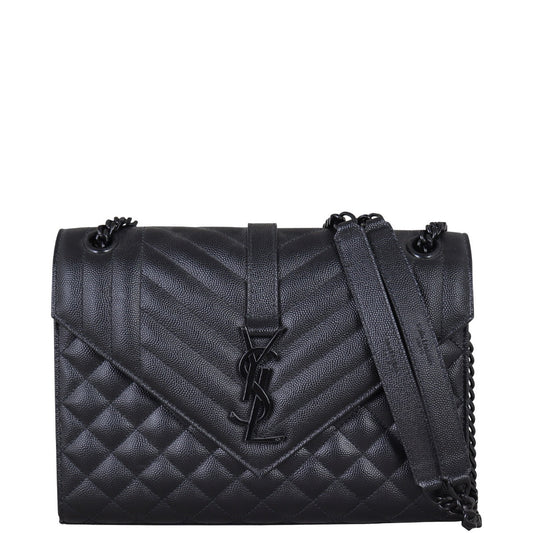Saint Laurent Monogram Mix Matelasse Envelope Chain Bag Medium