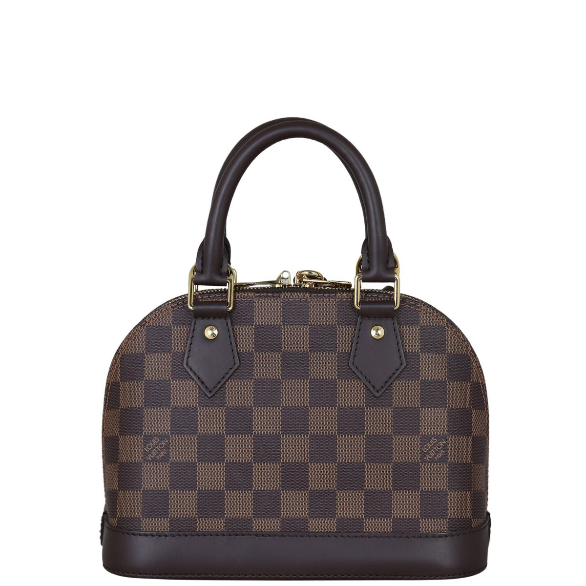 Louis Vuitton Alma BB Damier Ebene | Gold H