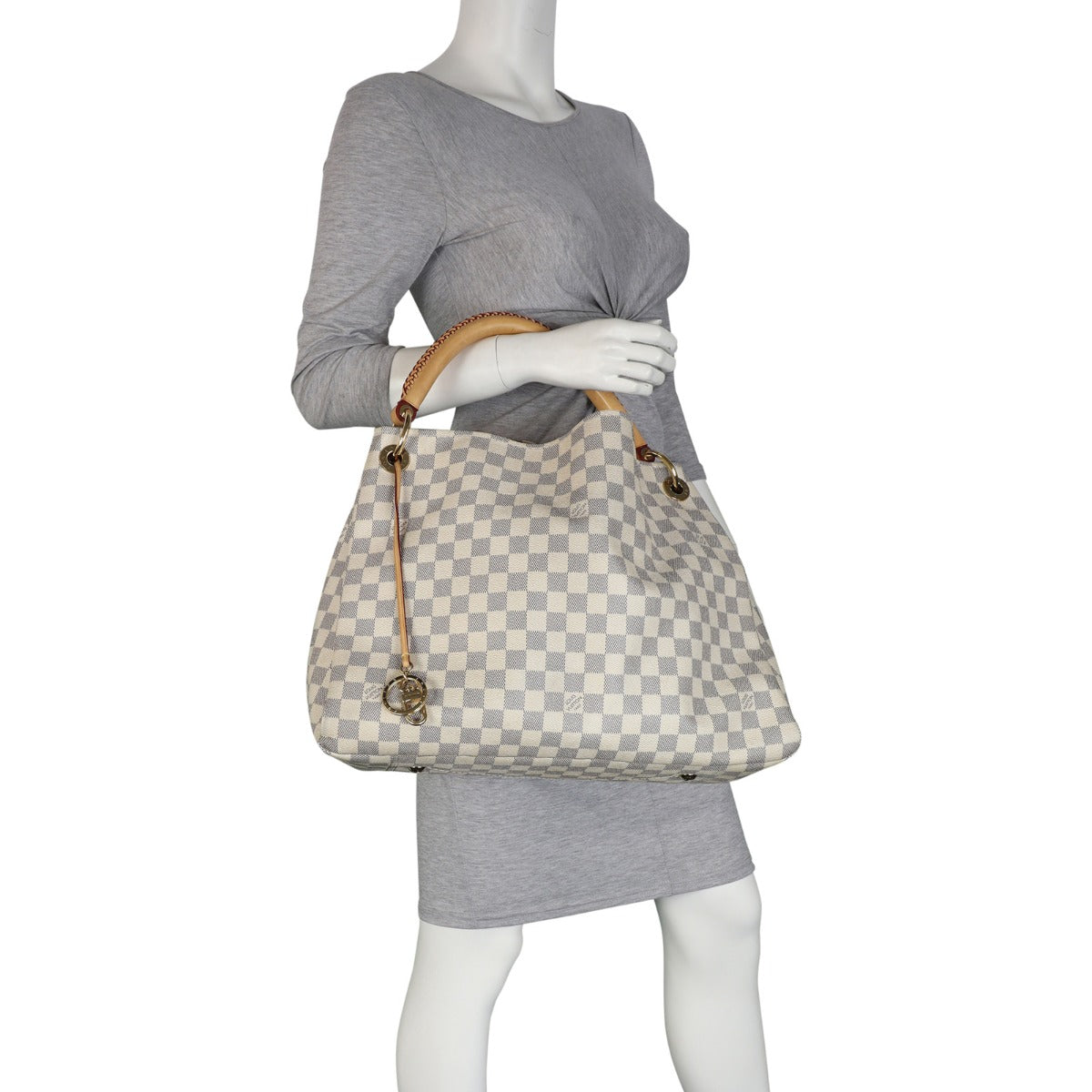 Louis Vuitton Artsy MM Damier Azur | D Ring