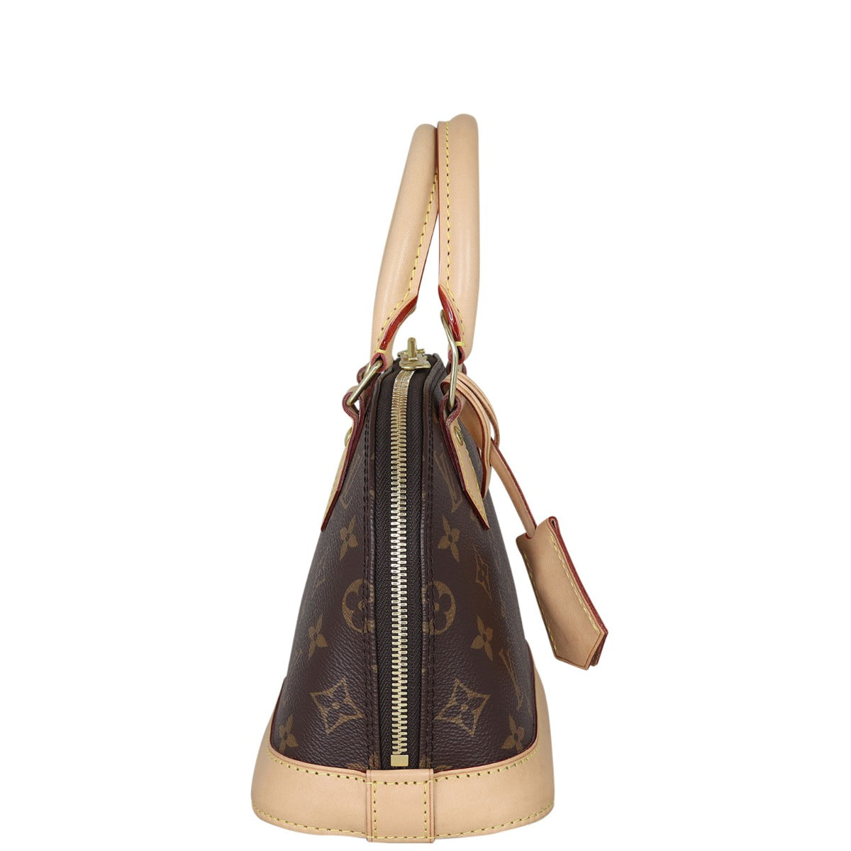 Louis Vuitton Alma BB Monogram | Vachetta Leather Trim