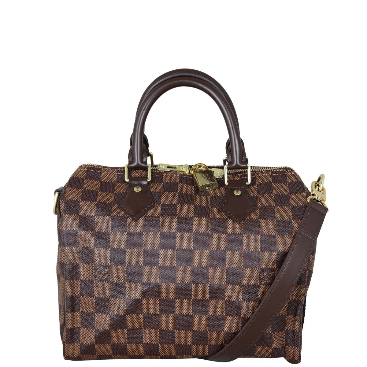 Louis Vuitton Speedy 25 Bandouliere Damier Ebene