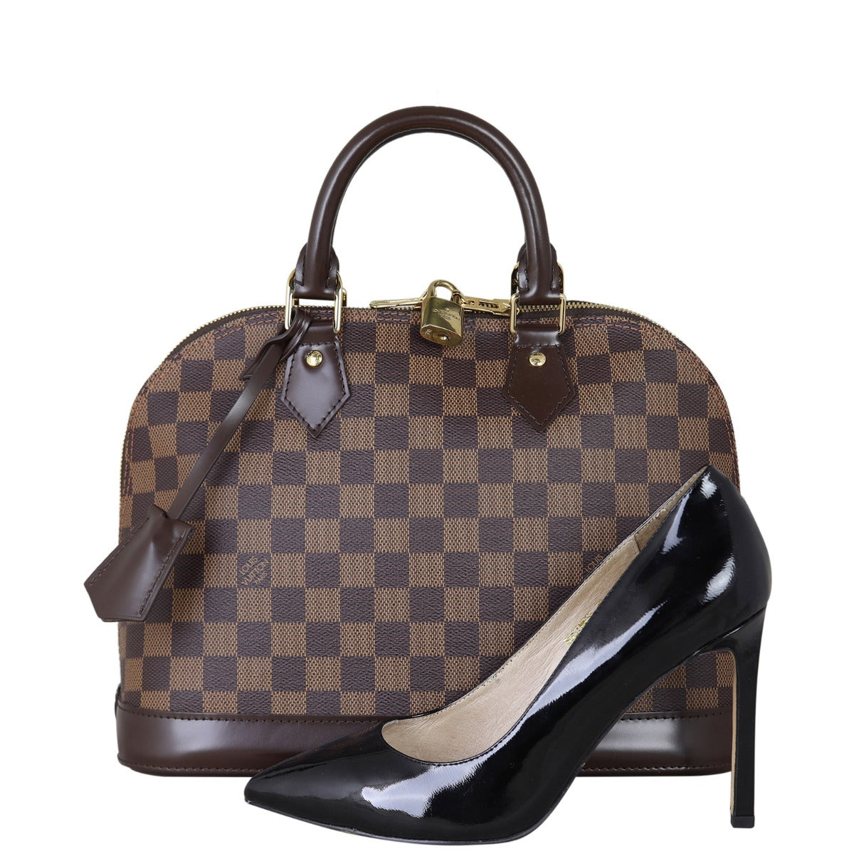 Louis Vuitton Alma PM Damier Ebene | Clochette